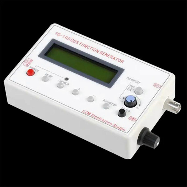 Uppgraderad 1Hz-500KHz DDS Signalgenerator Räknare, Högprecisions Sinus+Fyrkant+Triangel+Sågtands Vågformsgenerator