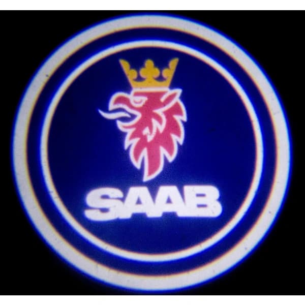 Saab LED-logoprojektor HD for Saab dørlys