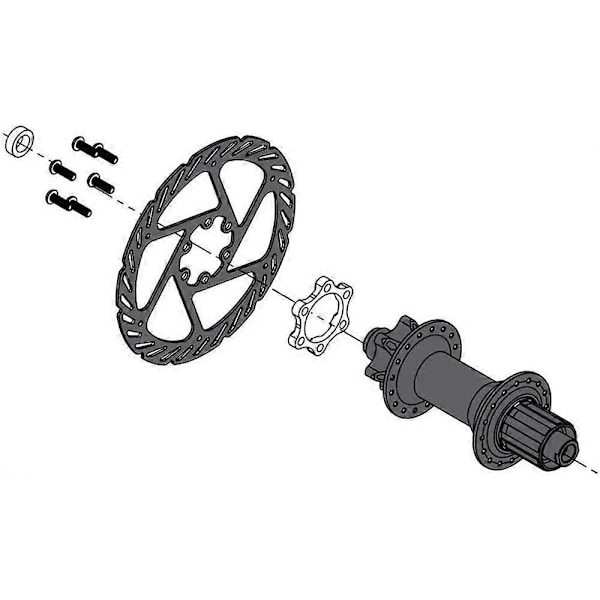 Forreste cykel Boost navkonvertering (15 mm x 100 mm til 110 mm)