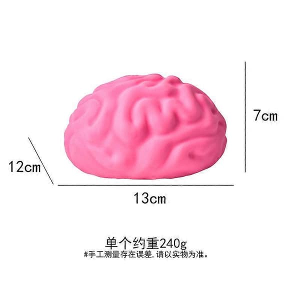 Gul Rebounding Squishy Ost for Stresslindring - Sensorisk Brain Pinch Music