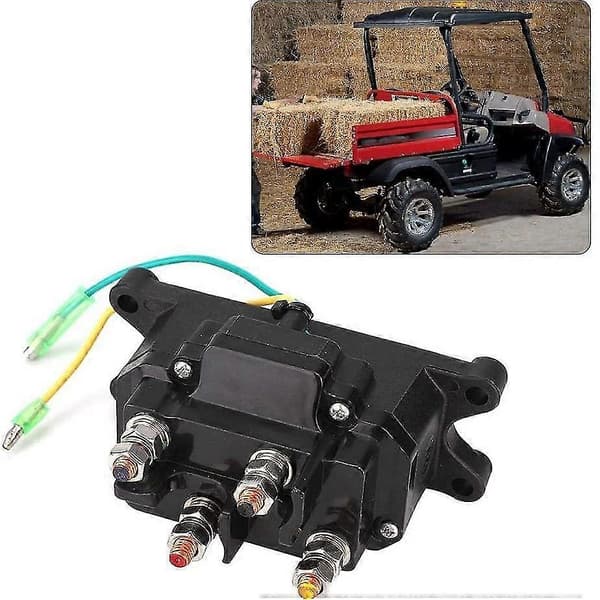Spil Solenoid Ventil Relæ Elektrisk Spil 12v 250a Til Utv, Atv