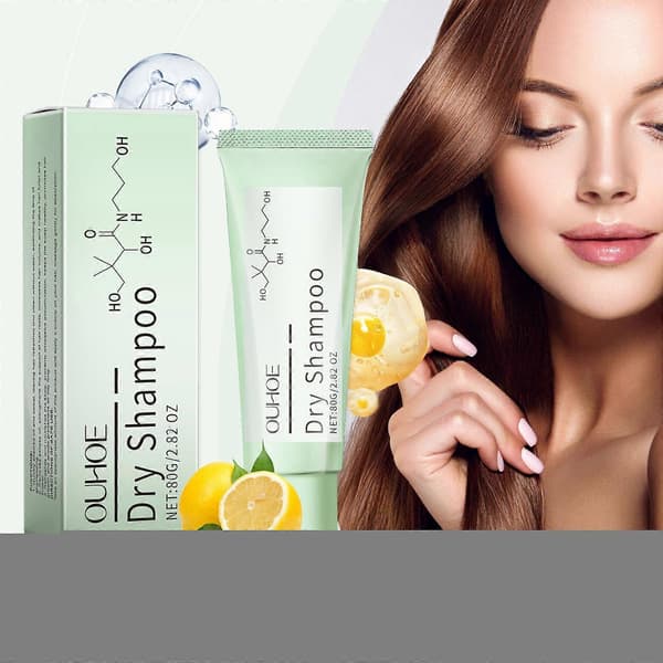 Tørrshampoo, Fluffy No-Rinse Shampoo, Forfriskende Tørrshampoo For Hårvekst, Oljefjerner Langvarig Styling Shampoo 2pcs