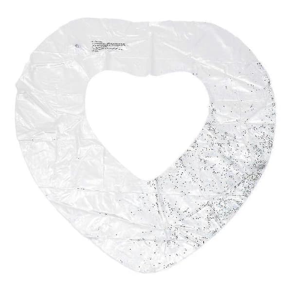 Hjärtformad Badring Pool Float Ring Uppblåsbar Badring Float Loungers