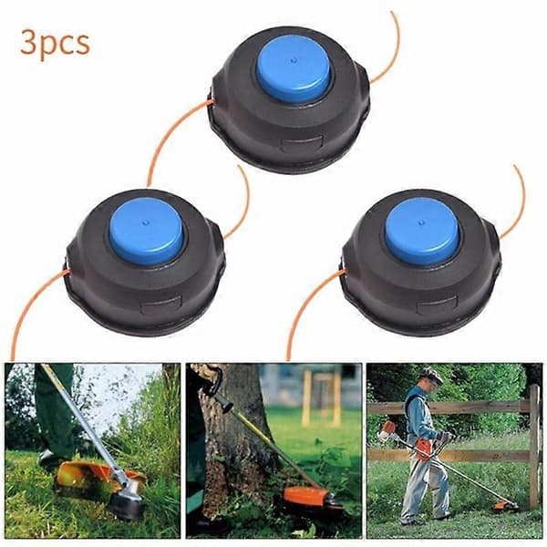 3 stk T25 Trimmer Automatisk Hode for Husqvarna Gressklipper