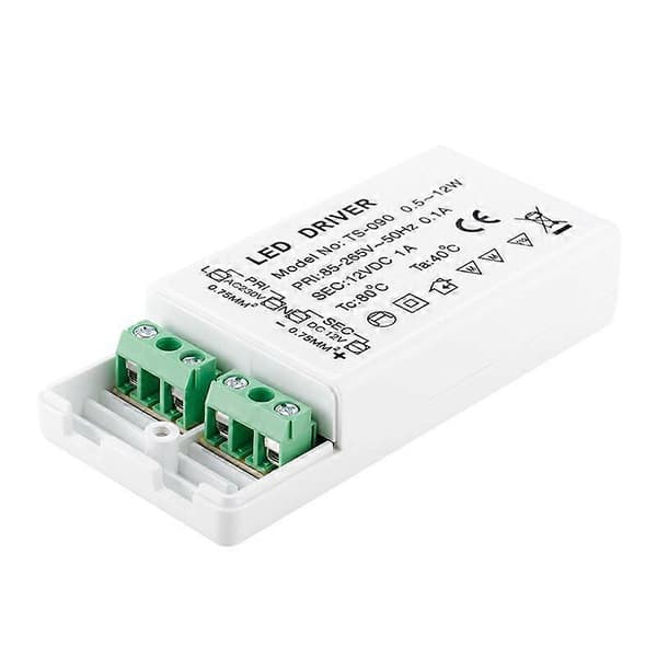 LED-drivare 12W LED-lampdrivare ström LED-drivare konstantströmförsörjning