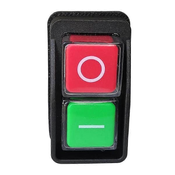 4/5Pin DKLD DZ-6 Vattentäta magnetiska strömbrytare Slipmaskin Tryckknappsbrytare