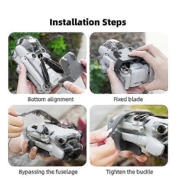 För DJI MINI 4 Pro Drone Bundle Propellerbladshållare Propellerstabilisator