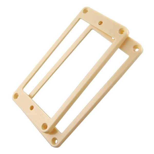 3xFlade Guitar Humbucker Pickup Monteringsringe til Elektrisk Guitar Dele Guld