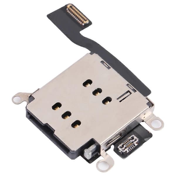 For iPhone 13 6,1 tommer SIM-kort og SD-kortskuffholder Flexkabel Telefonreservedel