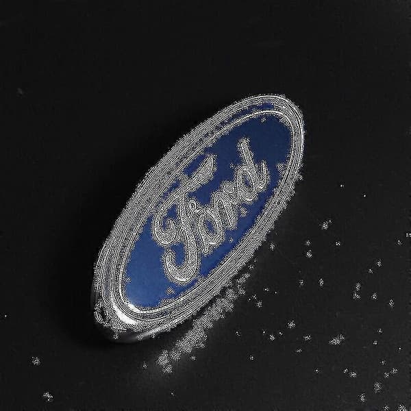 For Ford Badge Oval Blå/krom 145x 60mm Front/bak Emblem