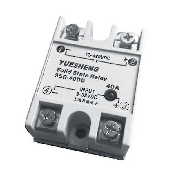 1 stk. DC Solid State Relæ SSR-40DD-480V