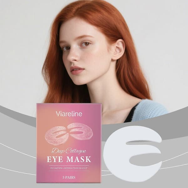 Kollagen Real Deep Eye Patches - Øjenlapper til natten mod mørke rande, hævelser