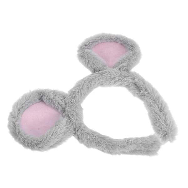 Plys Museører Hårbånd til Cosplay & Temafester [ZHE] Grå 24.00X18.00X1.50CM