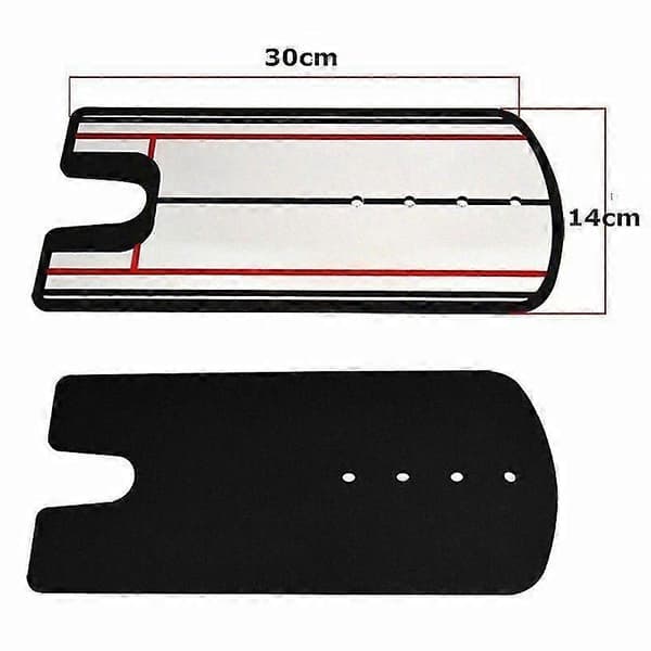 Golf Putting Eyeline Alignment Mirror Träningshjälp Putter Swing Trainer Övning