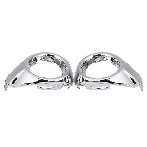 Par med Frontfanger Tåkelys Tåkelykt Ramme Deksel Trim for Ford Focus 2012-2014