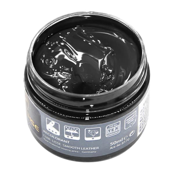 Læder-genopfriskningsbalsam, Læderfarve-restaurator, Reparationsmiddel til læderridser, Læderrestaurator til sofaer, Lædermaling Dark Grey