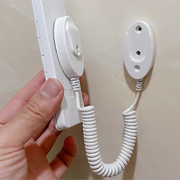 Fjernkontrollholder - teleskopisk snor med sikkerhetslås