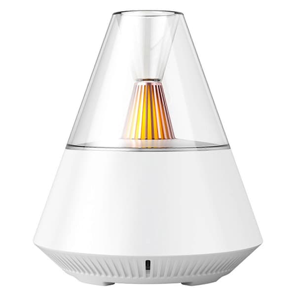 Aromas Diffuser med fjernkontroll Multifunksjonell duftoljediffuser for romspa White