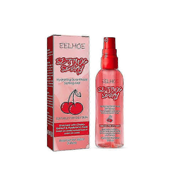 100 ml EELHOE Setting Face Spray Langtidsholdbar Fikserende Make-Up Fixer Mist