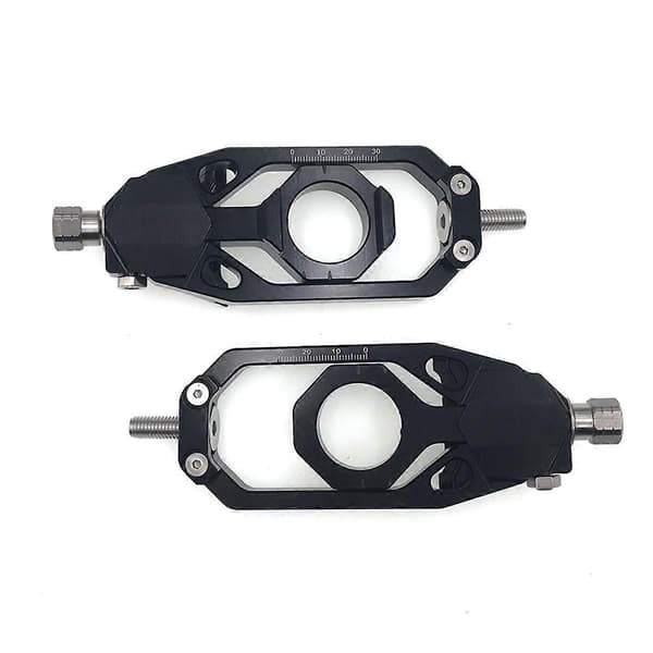 Motorcykel baghjuls kædejustering regulator skydere strammere til Yamaha TMAX 530 TMAX 560 tilbehør sort