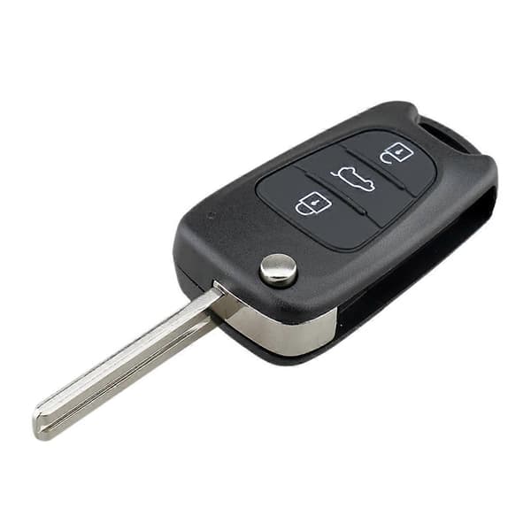 Til Hyundai / Kia 3-knaps foldbar bilnøglehus