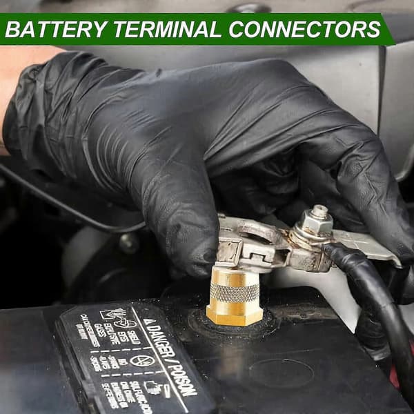 1 par sett batteripoladapter M8 standard polskrue pol batteripoladapter