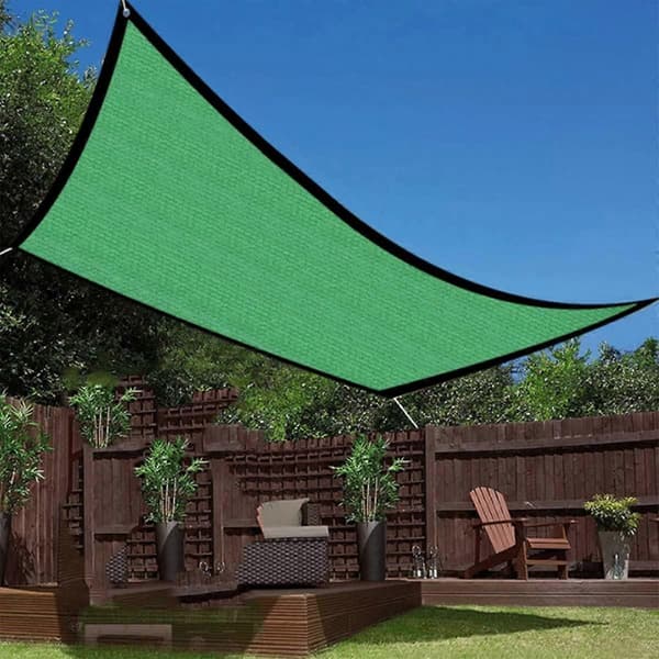 Grønt skyggenet, 80% UV-beskyttelse, 2M x 4M
