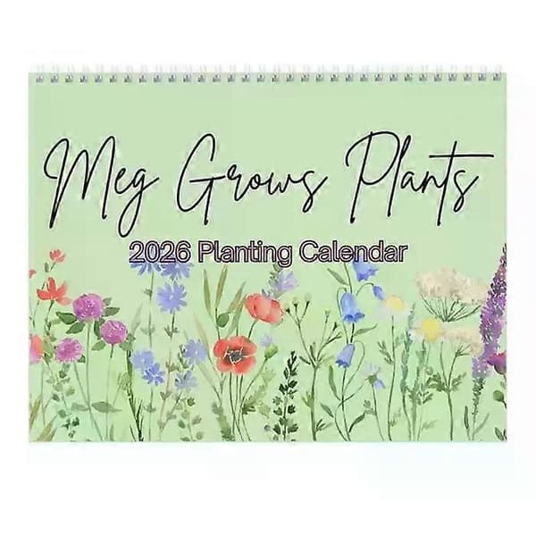 Haveplantekalender, 2026 Plantekalender 2pcs