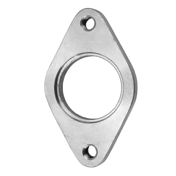 Eksosflens 38mm Rustfritt Stål 2 Bolter Ekstern Wastegate Flens Universell Passform For Biler