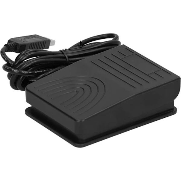 Professionel bærbar USB-fodpedal - computerfodkontakt, lavet af ABS-materiale.