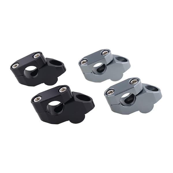 Motorcykel Styrbeslag Risere til V-Strom 250 650 DL650 V-Strom 1000 DL1000 2002-2019 22mm 7/8 tommer (Sort)