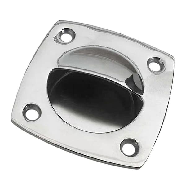 Marine Flush Pull Skyvedørhåndtak Pull Square Hatch Pull Håndtak for Motorbåt Marine RV Kabintilbehør