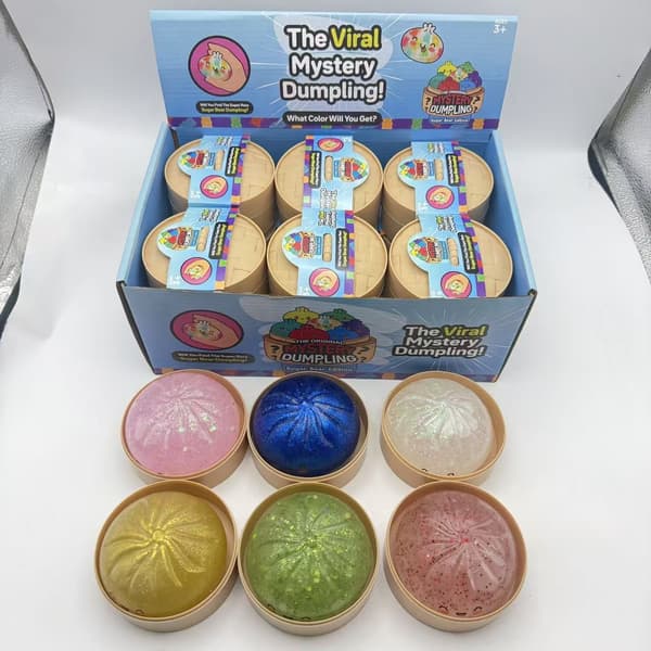 Den originale Mystery Dumpling Galaxy Edition | Viral Squishy Fidget Toy Blind Box