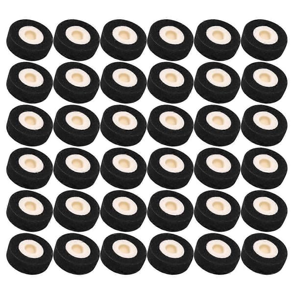 36 STK 36x10mm Svart Varmstempelkoder Blekkrull for MY380F DK1000 DK1100 Koding Forseglingsmaskin