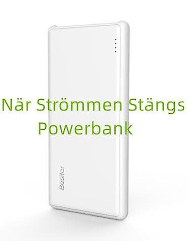 Varavirtalähde Akku 10000mAh Väri Valkoinen