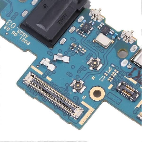 Kompatibel til Samsung Galaxy A52s 5G A528B OEM Opladerport Flexkabel Reservedel (uden Logo)