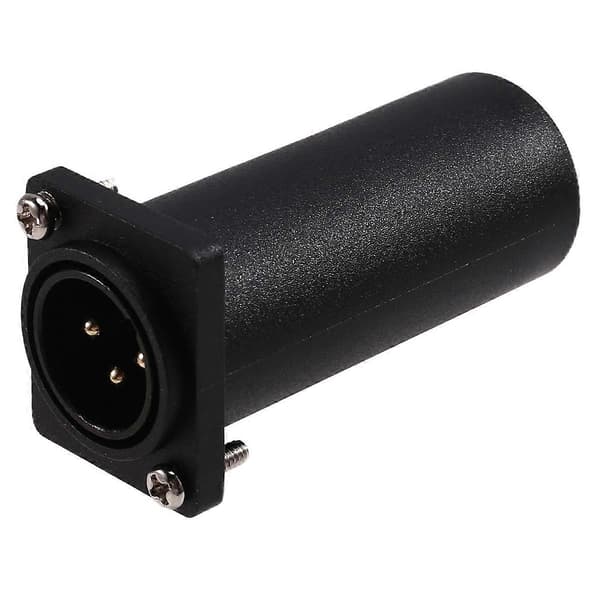 D-serie panelmonteret XLR 3-benet han til RJ45 hun gennemføringsadapter til DMX512 -CON-controller