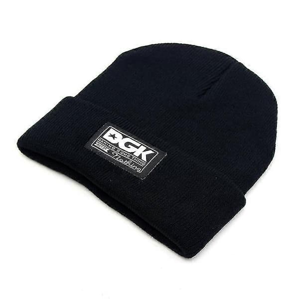Herre lue varm strikket lue Dgk Letter Pullover lue utendørs lue