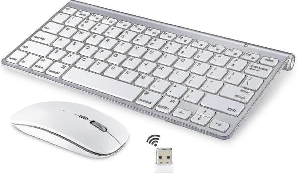 Trådløst tastatur og mus for Apple iMac Windows eller Android (2,4G trådløst)