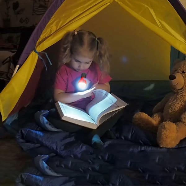 4 st campingutrustning och utrustning, kompakta campinglampor, LED bärbar hängande batteridriven Te