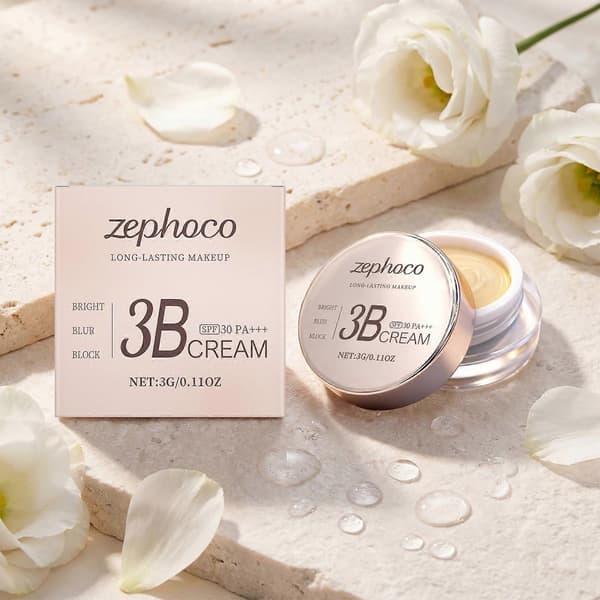 Full Coverage Concealer Cream Makeup, Glatt Concealer Corrector for mørke flekker under øynene/urenheter 1pcs
