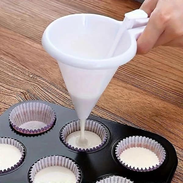 1/2/3 pak bage-dej-portionstragt, håndholdt creme chokolade dispenser til kage muffin DIY 1pcs