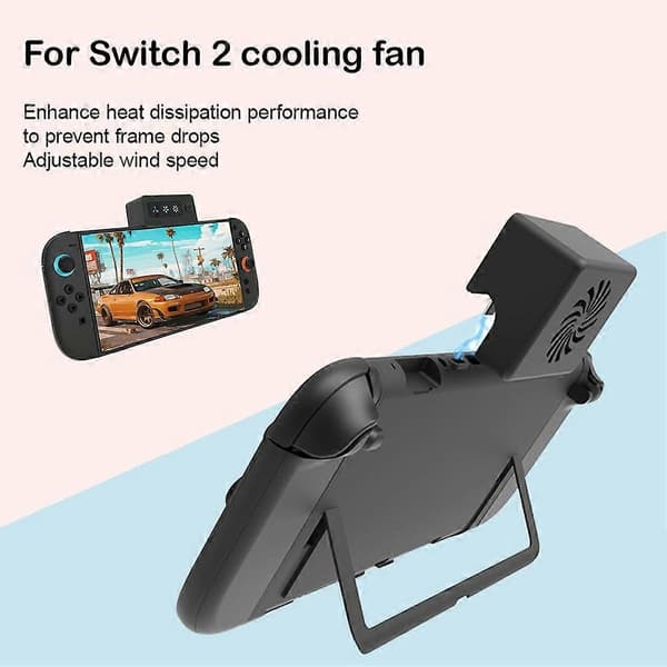 Kylfläktar för Switch 2-konsolens värmeavledning
