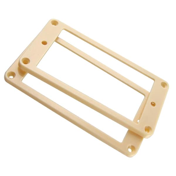 3xFlate gitar Humbucker pickup monteringsringer for elektriske gitardeler gull