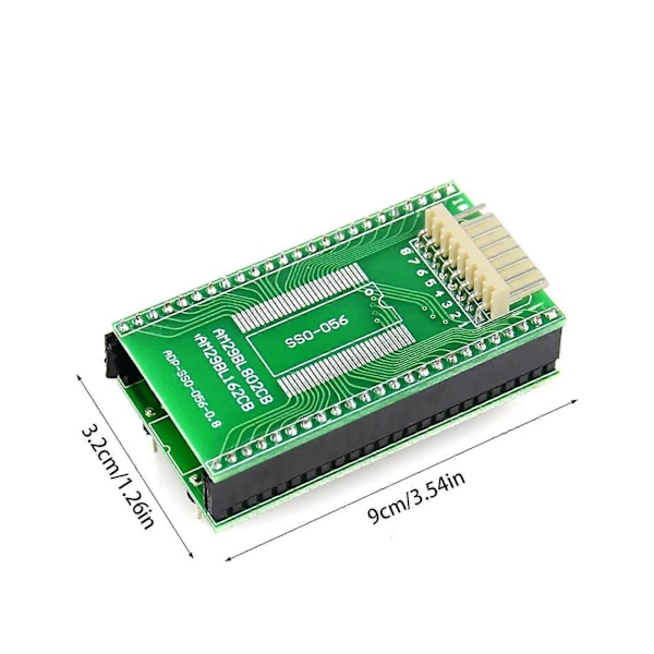 Brugervenlig SOP56 Chip Adapter med Integreret ICSP Kabel til T56 Programmører