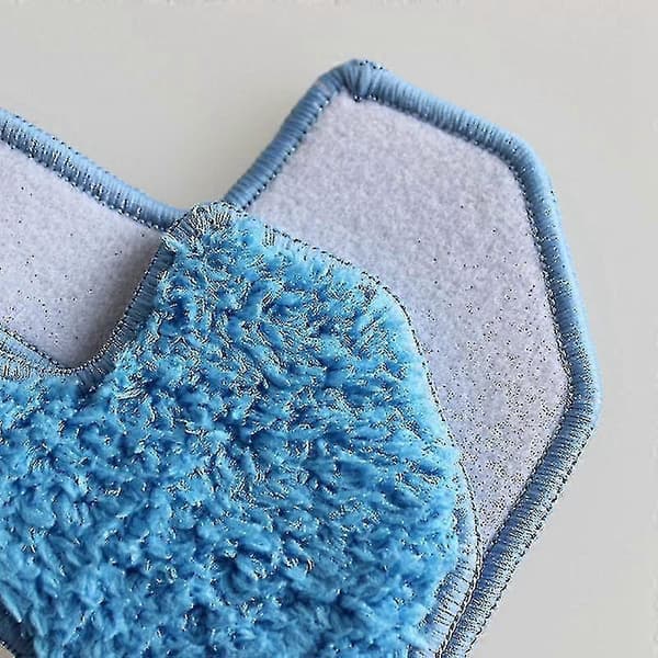 10-pak Hobot 298 Vinduespudser Robot Tilbehør Klude Mikrofiber Materiale Vådmoppepuder