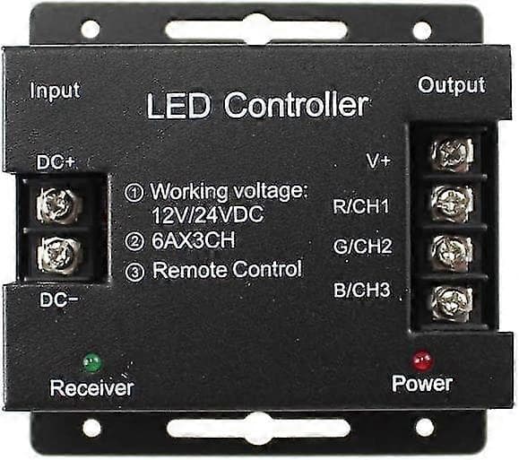 12v-24v Rgb Led Touch Lysdæmperkontakt Lysdæmperkontakt Til Led Strip Lys
