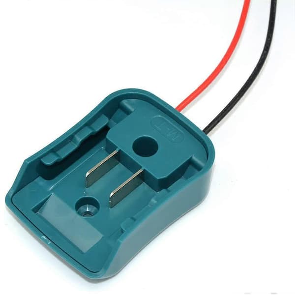 10,8V-12V Batterimonteringsdock Strømstik til Makita, Sort