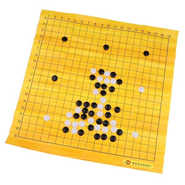 Børn Go Spil Bærbart Foldbart Go Spil Skakbræt Weiqi Spillelegetøj