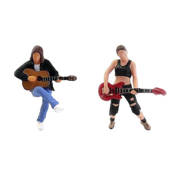 1/64 Mini Tiny Singer People Bygging Sandbord Scenery Modell Tilbehør